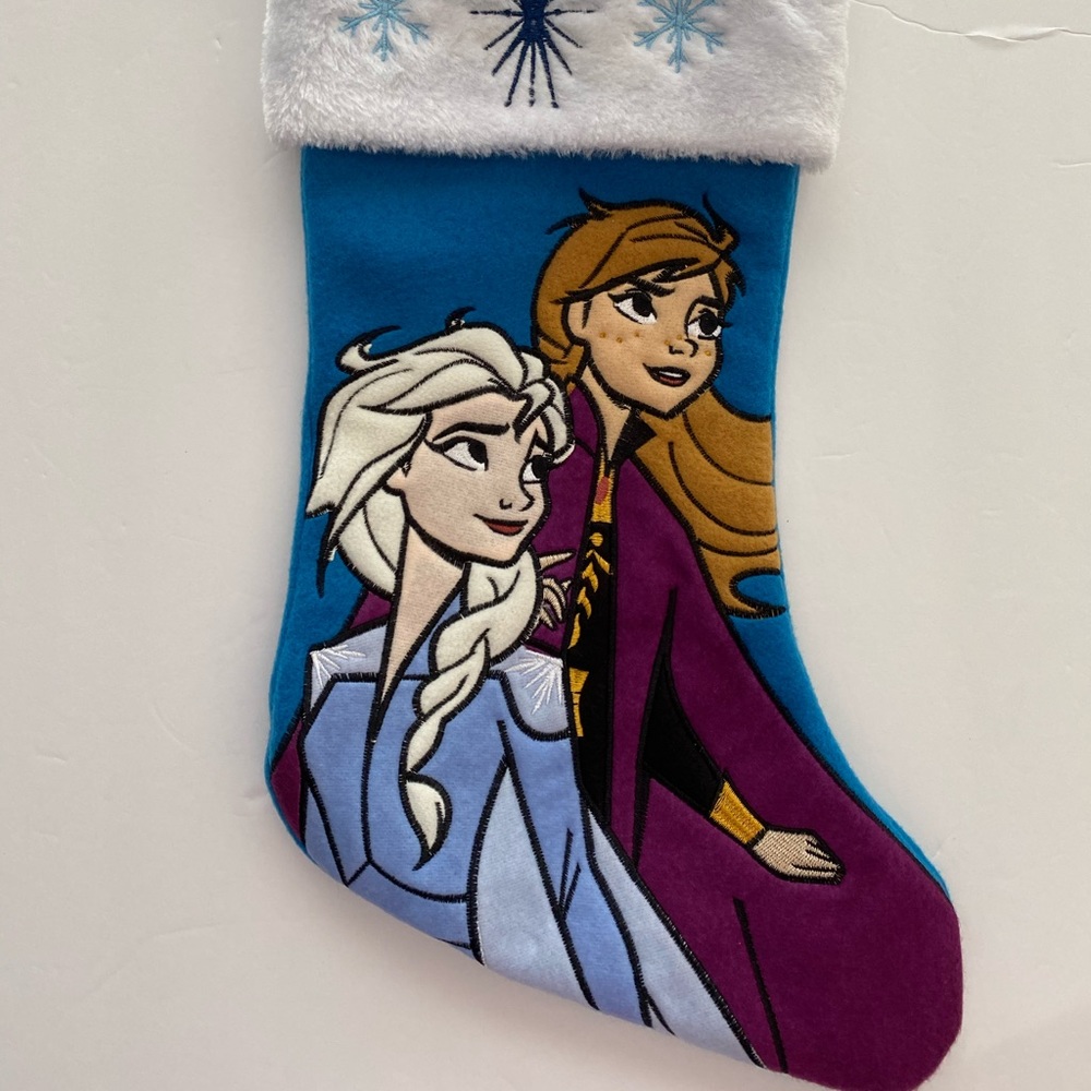 NWT Frozen II Elsa Anna Christmas Stocking
